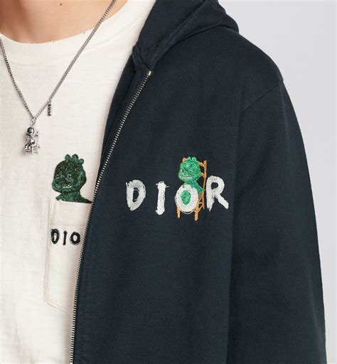 dior hooded sweatshirt